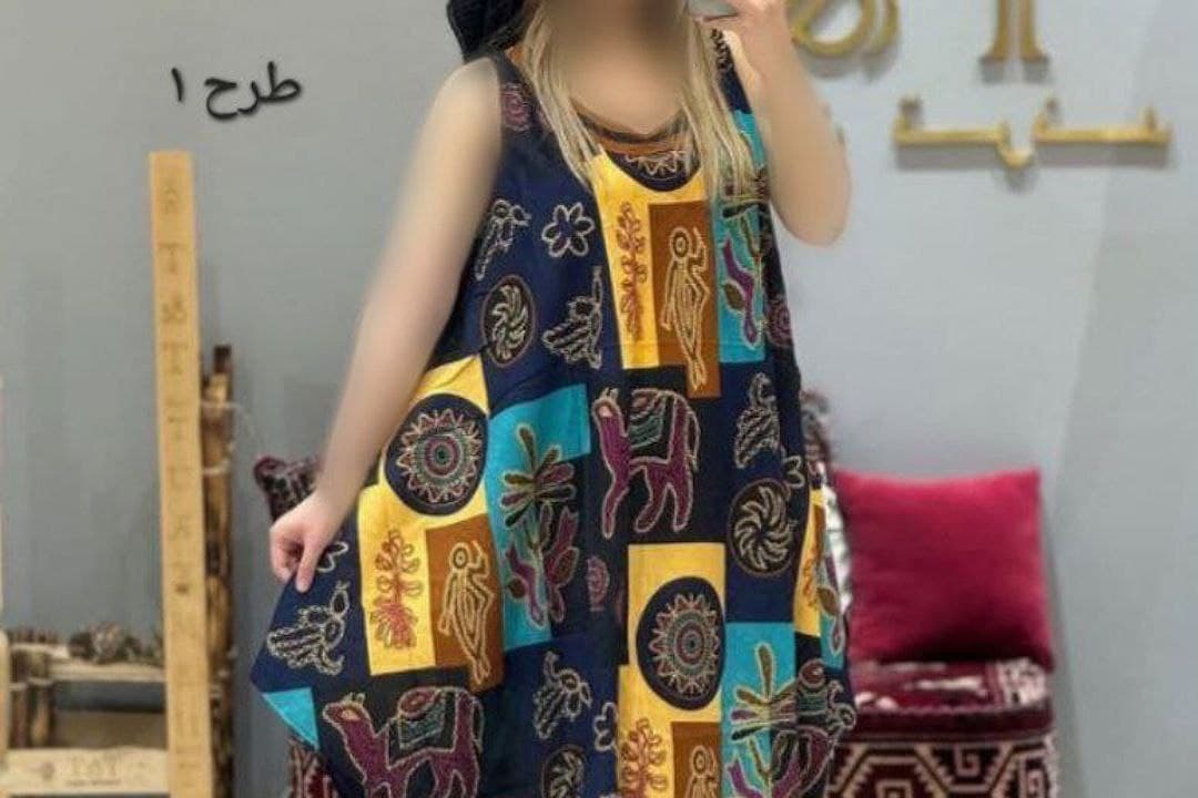سارافن ساحلی نخی وارداتی هندی/کد585