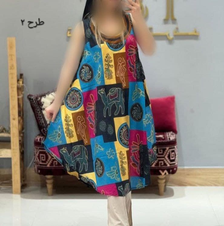 سارافن ساحلی نخی وارداتی هندی/کد585 — تصویر ۳