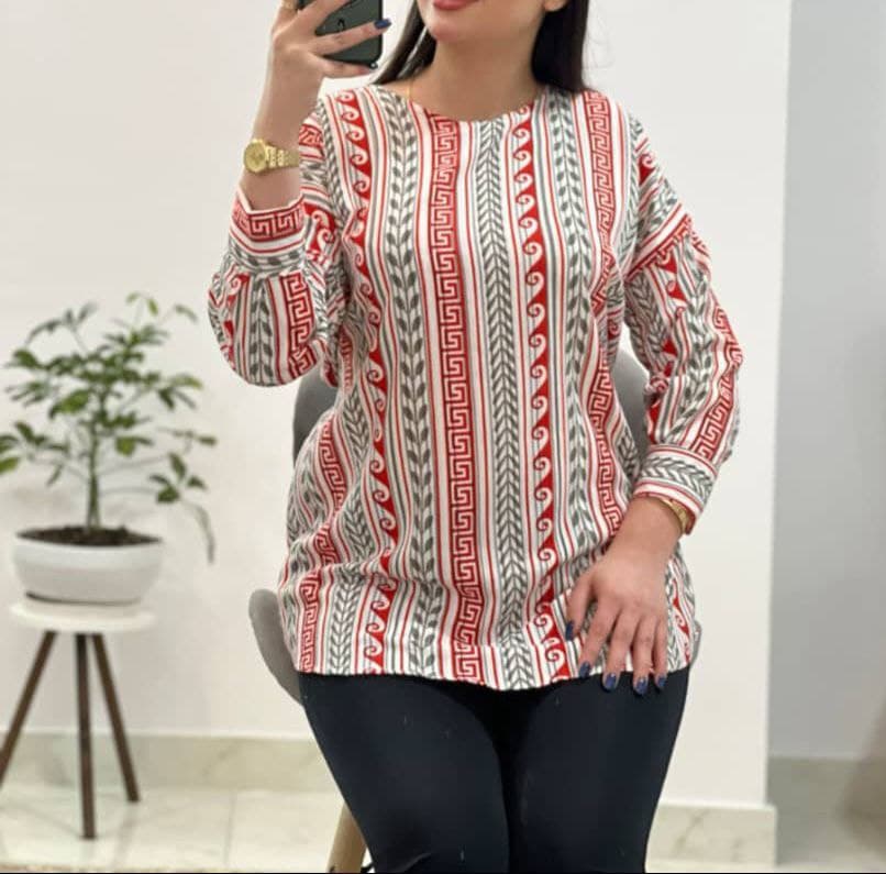 تونیک زنانه کراش باکیفیت/کد563 — تصویر ۴