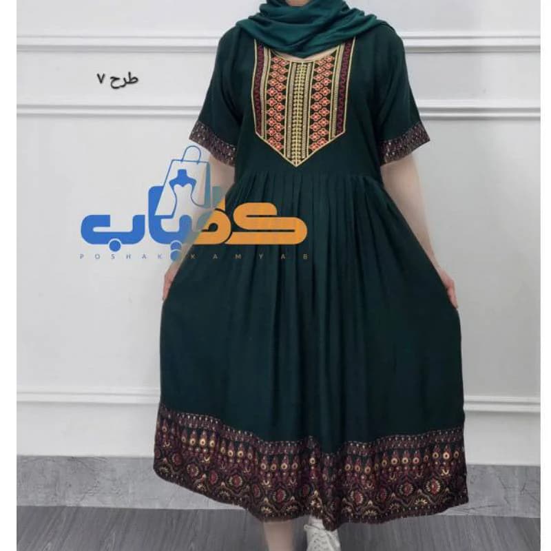 ساحلی نخ کورتای سوزندوزی هندی/کد512 (حراج کورتای اورجینال) — تصویر ۳
