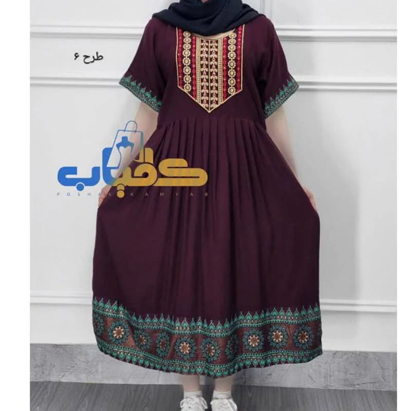 ساحلی نخ کورتای سوزندوزی هندی/کد512 (حراج کورتای اورجینال) — تصویر ۲
