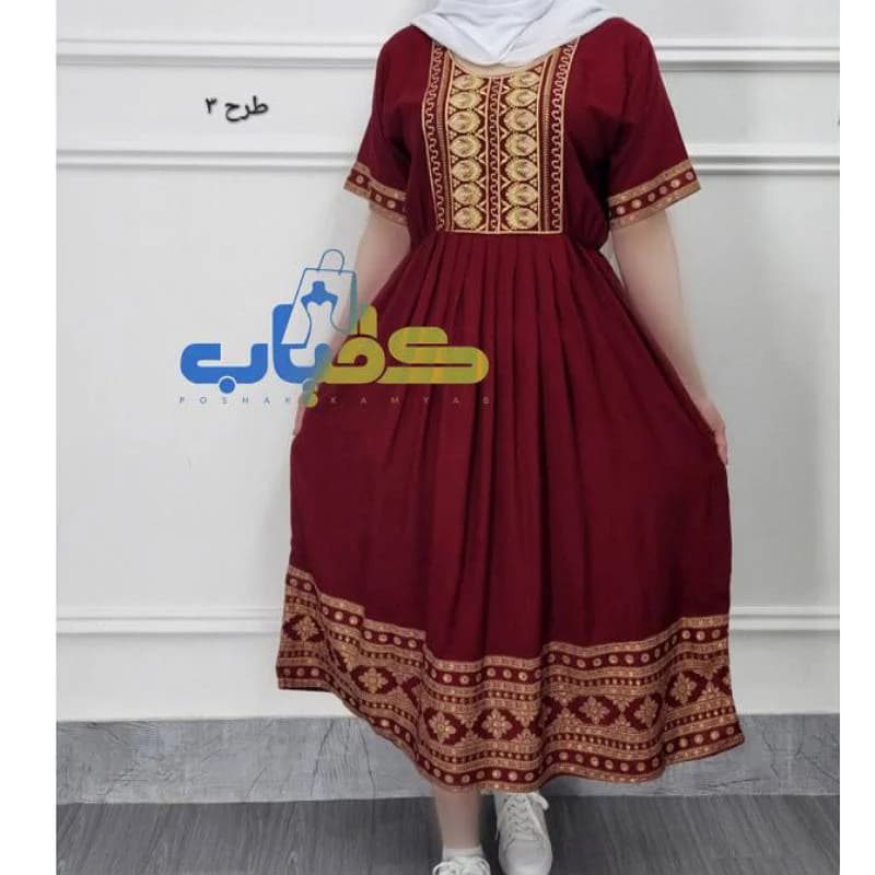 ساحلی نخ کورتای سوزندوزی هندی/کد512 (حراج کورتای اورجینال)