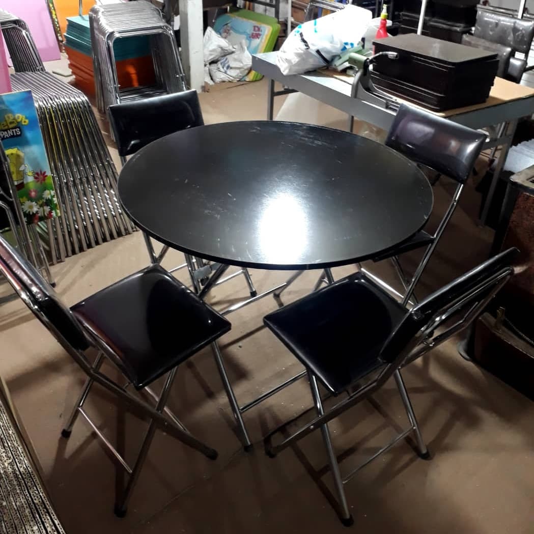 میز و صندلی نهار خوری تاشو مبلمان فرنا مدل 1113409 — تصویر ۲