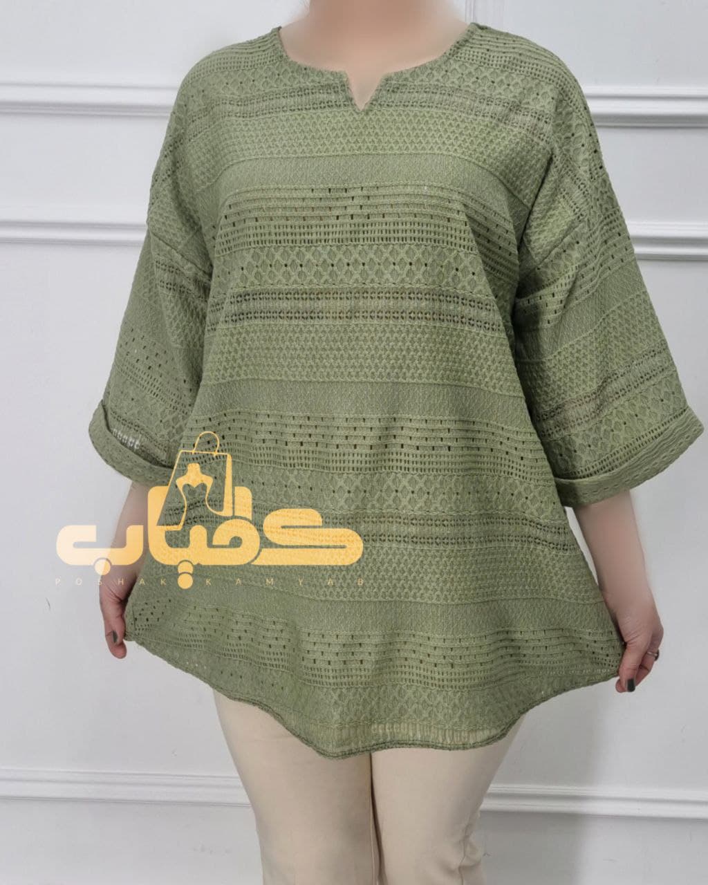 تونیک نخ مراکشی وارداتی/کد480 — تصویر ۴