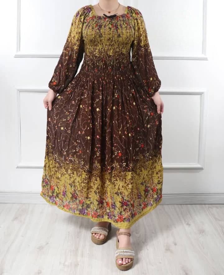 پیراهن ساحلی کریشه وارداتی هندی/کد451 — تصویر ۳
