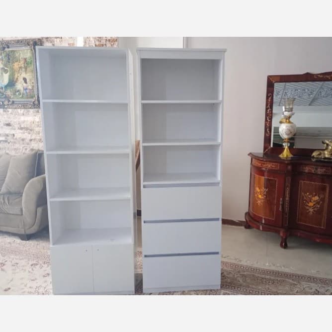 کتابخانه ایستاده مدل چوبینه مبلمان فرنا مدل 1121799 — تصویر ۲