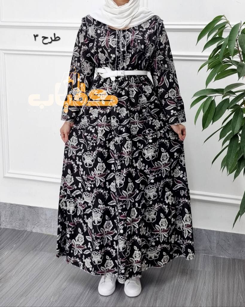 پیراهن ساحلی نخی عروسکی هندی/کد377 — تصویر ۴