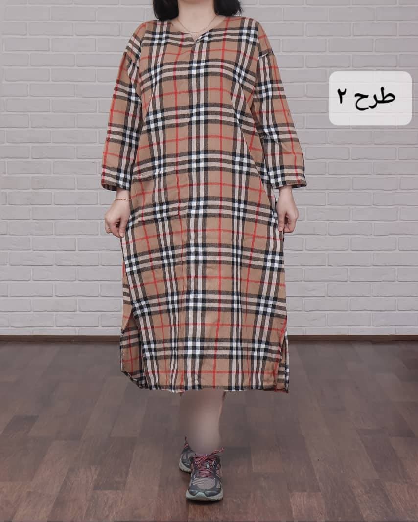 ساحلی کفتان پشمی چهارخونه وارداتی/کد371 — تصویر ۵