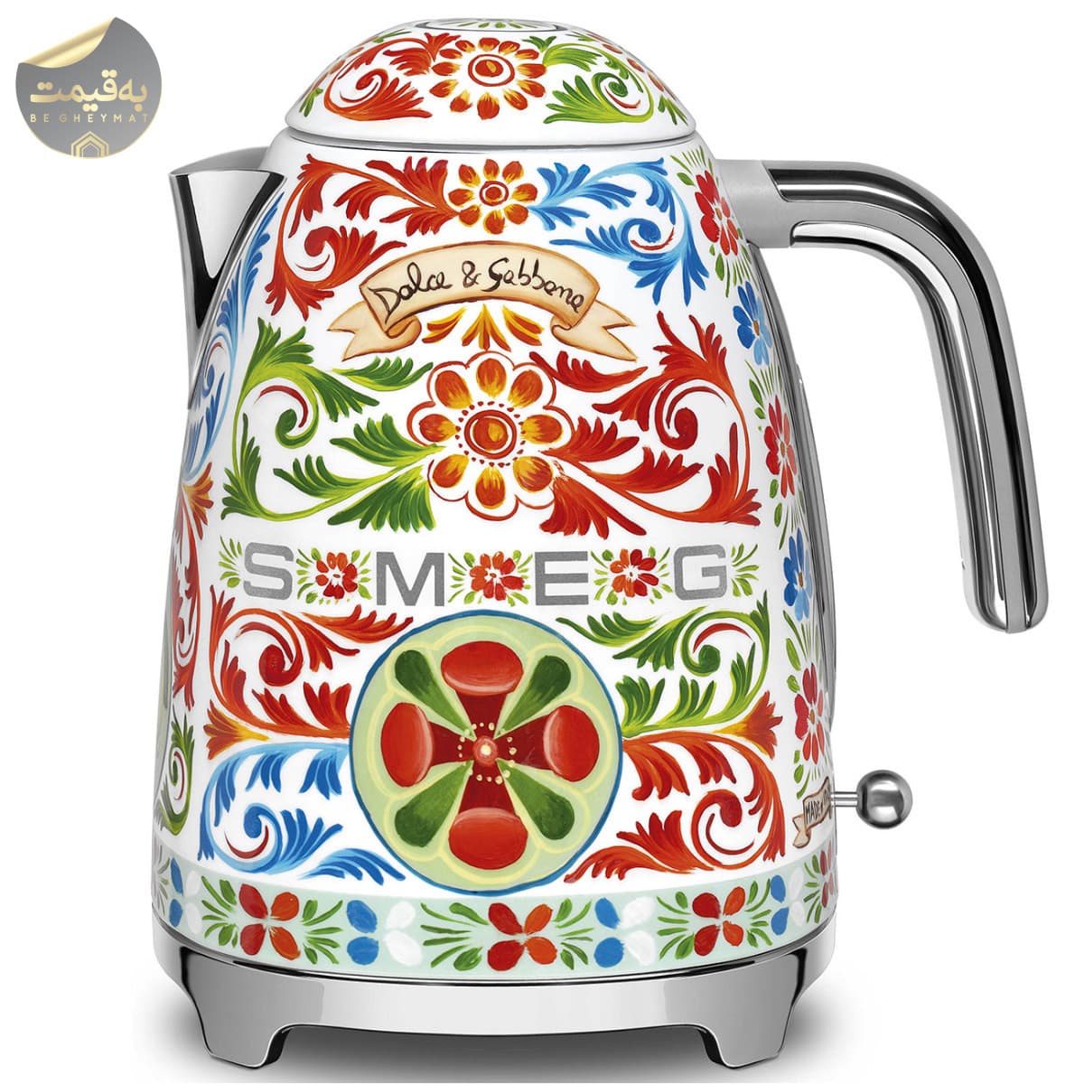 کتری برقی اسمگ دولچه و گابانا ایتالیا مدل KLF03 KLF03DGEU ا Smeg