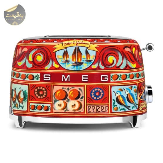 توستر 2 اسلایس کوچک اسمگ طرح دولچه و گابانا مدل SMEG | TSF01DG