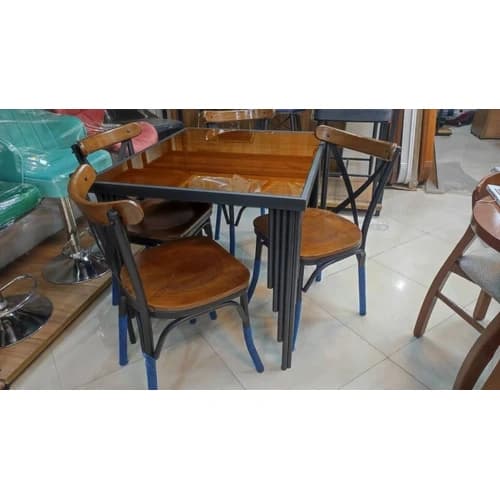 میز غذا خوری لهستانی 4نفره مبلمان فرنا مدل 1113392