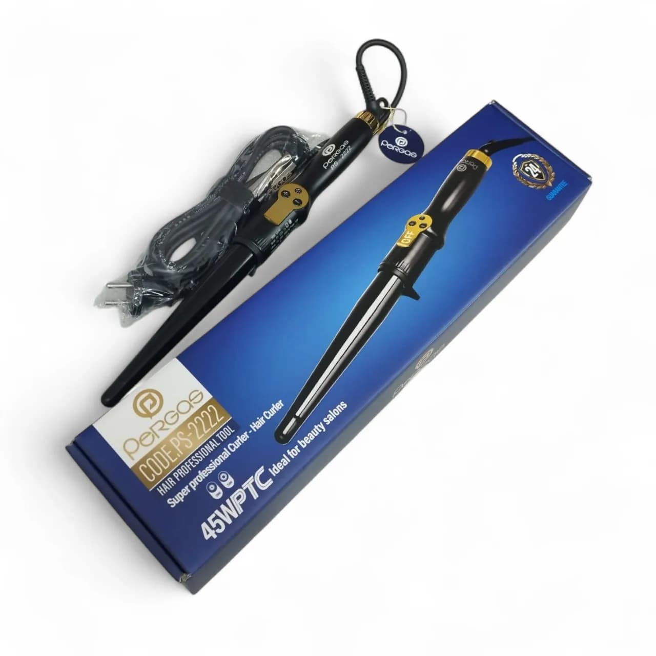 دستگاه فر کننده مو مخروطی سایز 25 کد 2222 گارانتی شرکتی 24 ماهه