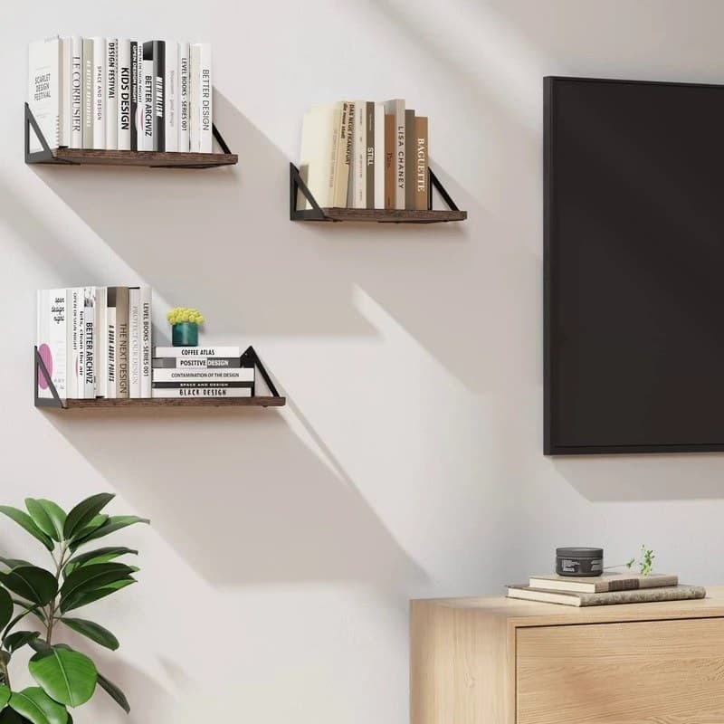 شلف دیواری مدل set290 مجموعه 3 عددی مبلمان فرنا مدل 1121761 — تصویر ۳