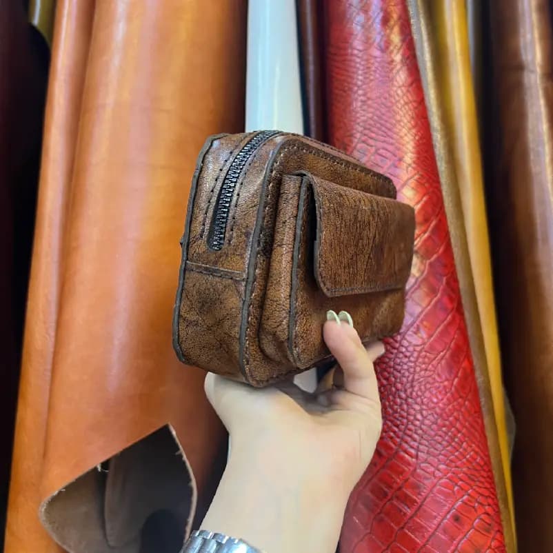 کیف کمری چرم گاومیش کد 75 — تصویر ۳