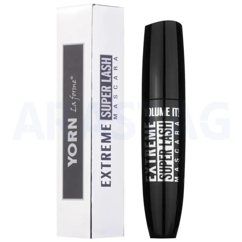 ریمل حجم دهنده 15 میل یورن Yorn Extreme Super Lash Mascara