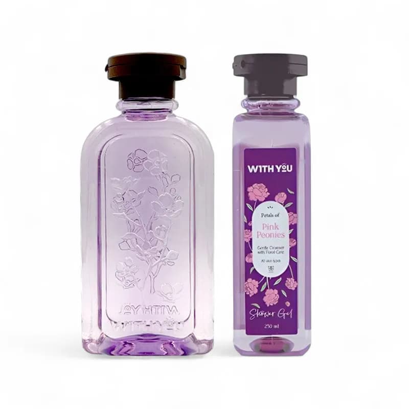 شامپو بدن ویت یو مدل Pink Peonies مناسب انواع پوست