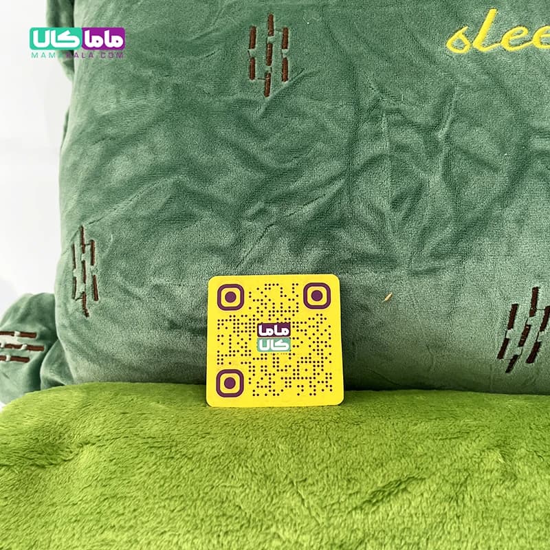 عروسک بالشت پتودار + گرمکن دست مدل آناناس 45 سانتیمتر — تصویر ۵
