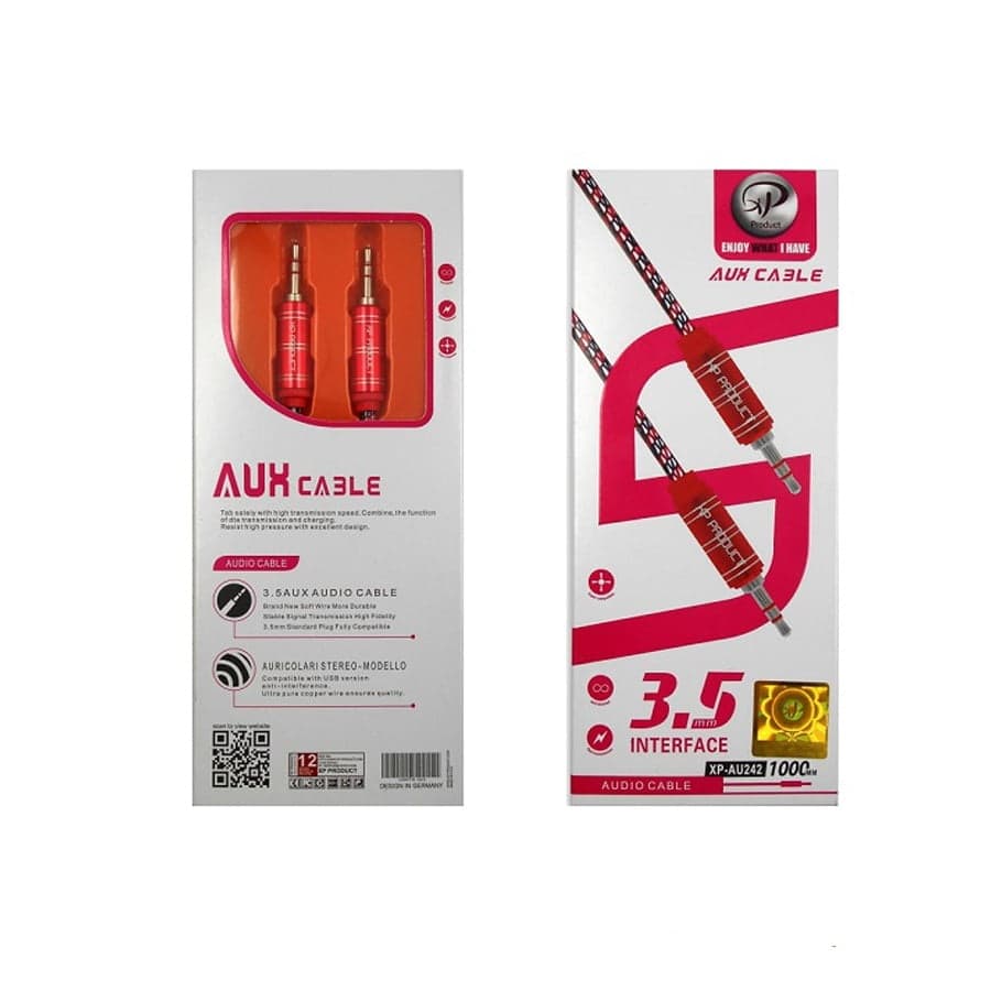 کابل انتقال صدا (AUX) برند ایکس پی مدل XP-AU242