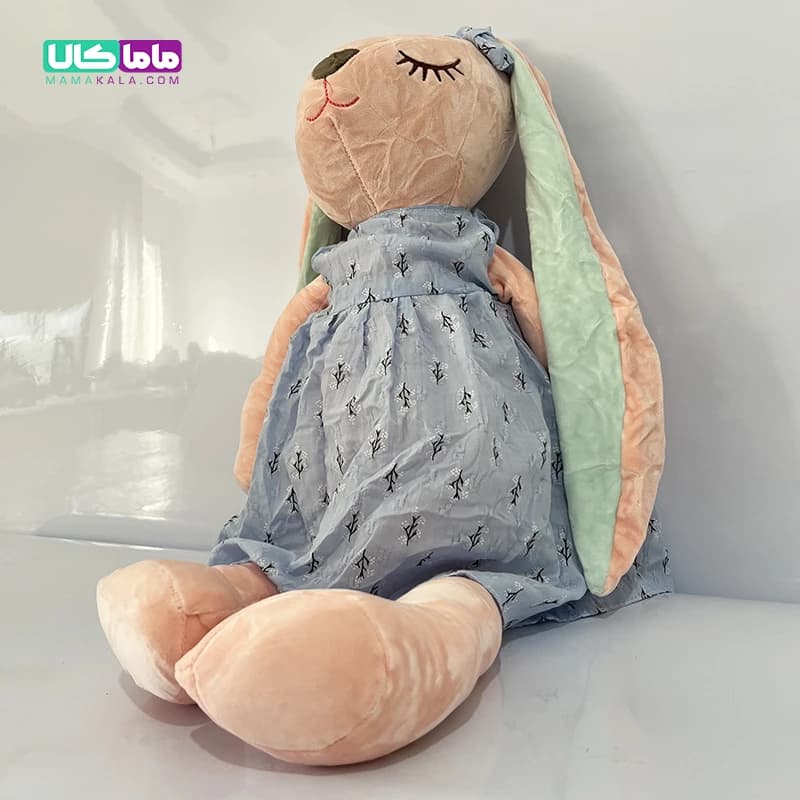 عروسک خرگوش ناز یاسی 65 سانتیمتر — تصویر ۷