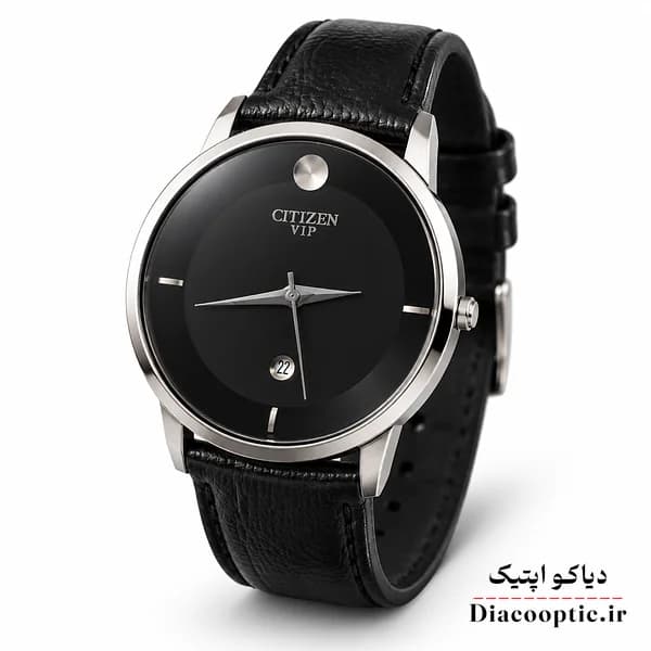 ساعت مچی زنانه موتور ژاپن اصلی برند سیتیزن مدل DO1343 چرمی