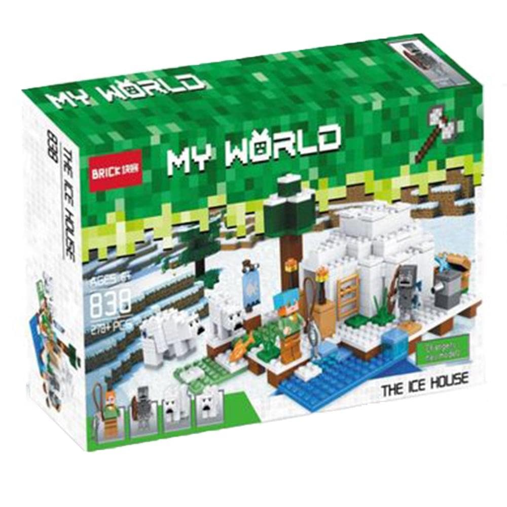 لگو ماینکرفت خانه یخی کد: MY WORLD 838