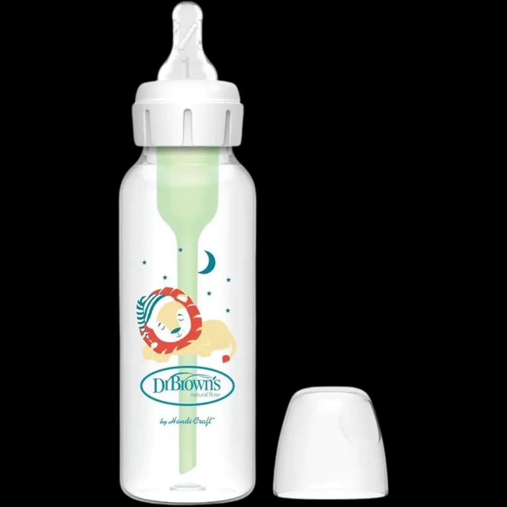 شیشه شیر دکتر براون کلاسیک طرح شیر DR browns 250ml