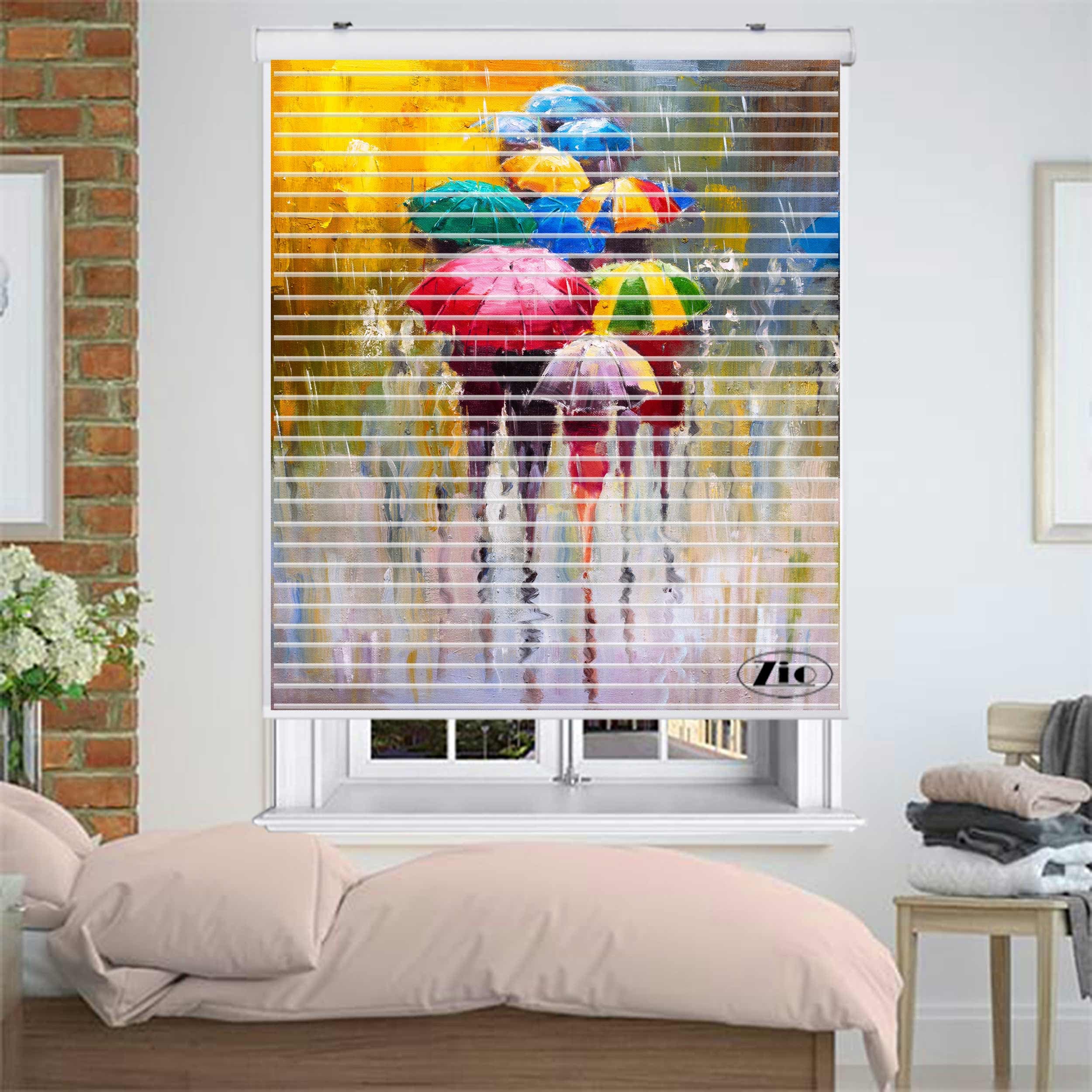 پرده زبرا زیو مدل سیلوئت P-6003