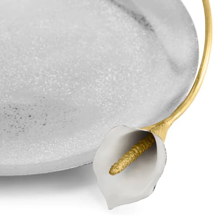 بشقاب مایکل آرام | Calla Lily Round Plate — تصویر ۴