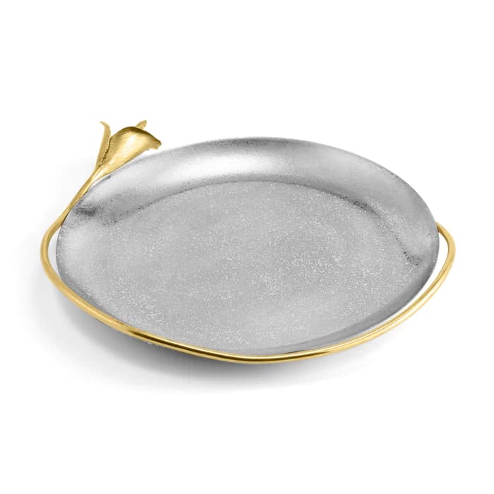 بشقاب مایکل آرام | Calla Lily Round Plate — تصویر ۳