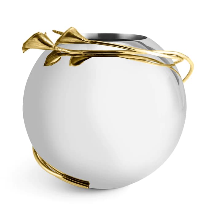 گلدان مایکل آرام – لارج | Calla Lily Rose Bowl Vase – Large — تصویر ۳
