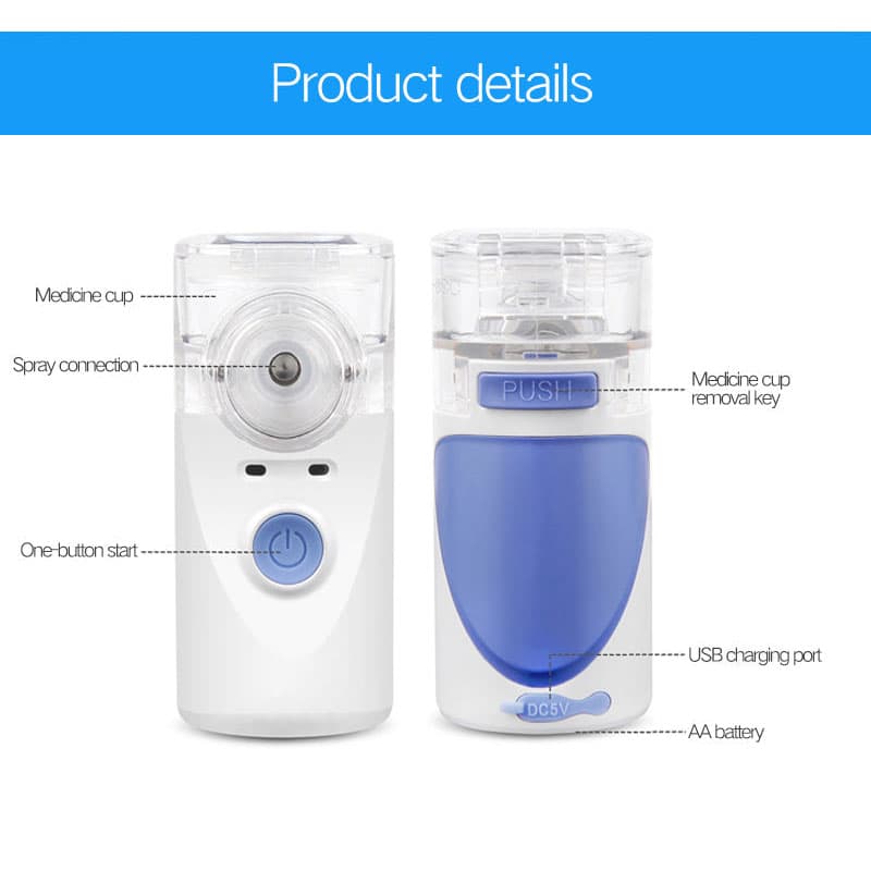 دستگاه نبولایزر مدل Mesh Nebulizer — تصویر ۴