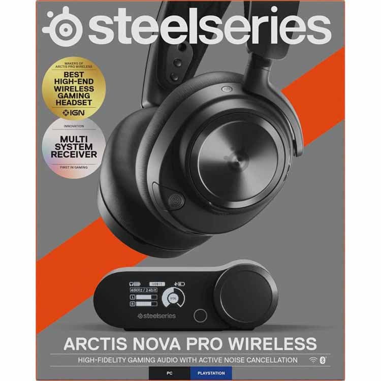 هدست Headset Steel Series Arctis Nova Pro Wireless PlayStation — تصویر ۲