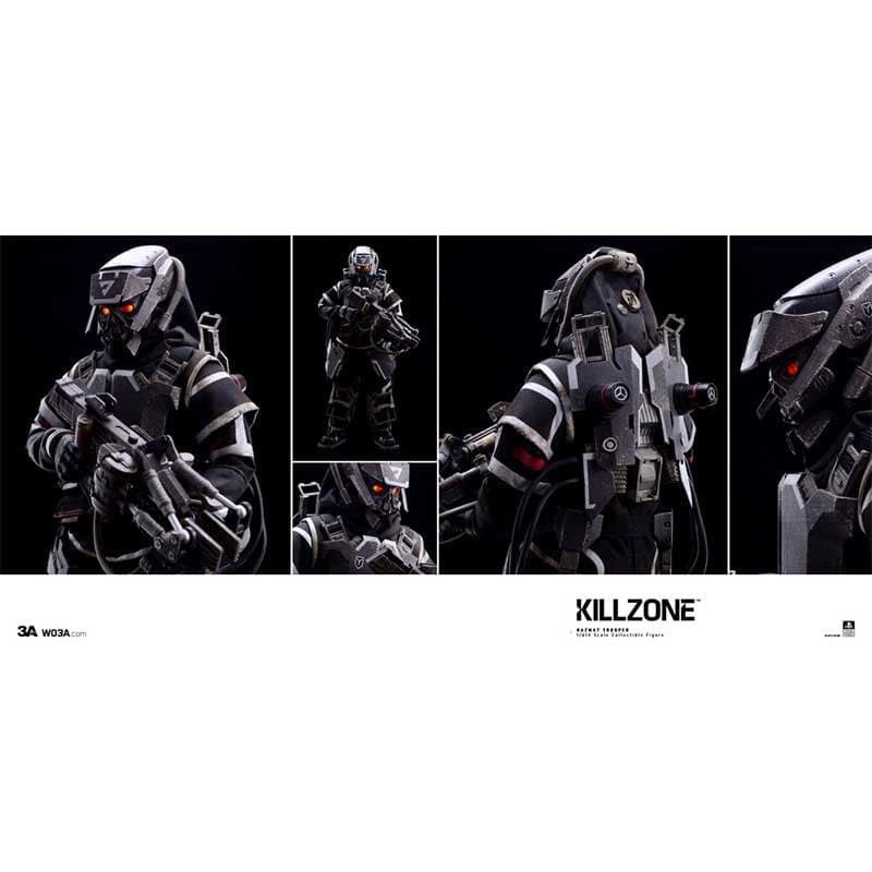 اکشن فیگر 1/6 Hazmat Trooper از بازی Killzone برند Threezero — تصویر ۳