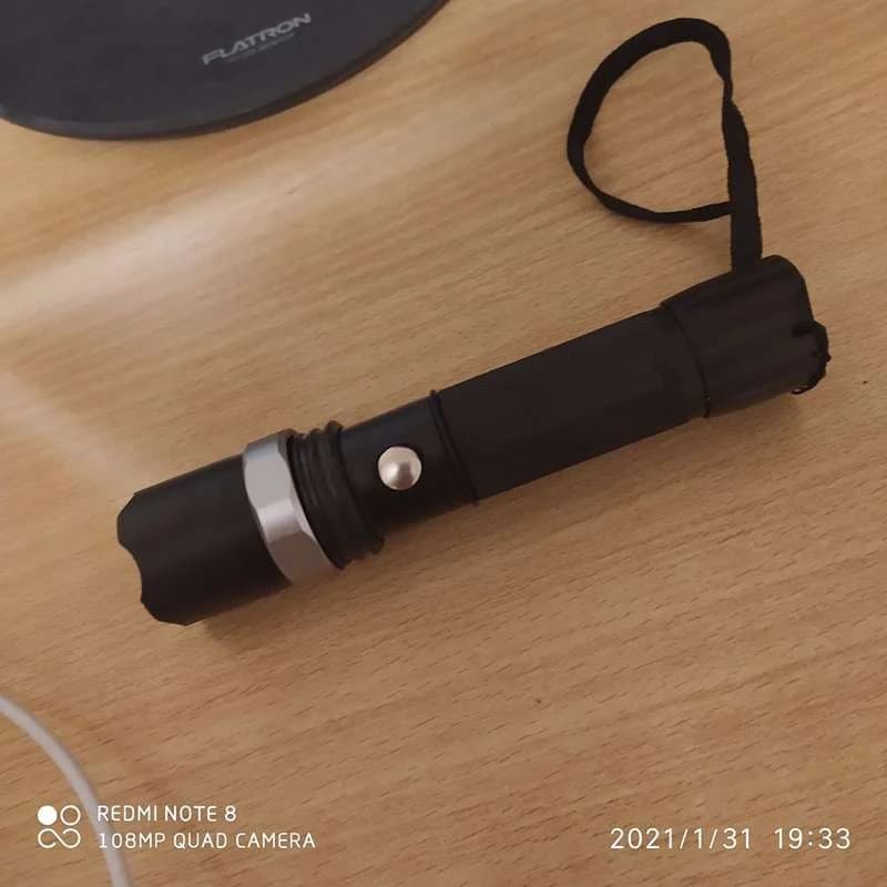 چراغ قوه شکاری زوم دار پلیس — تصویر ۳