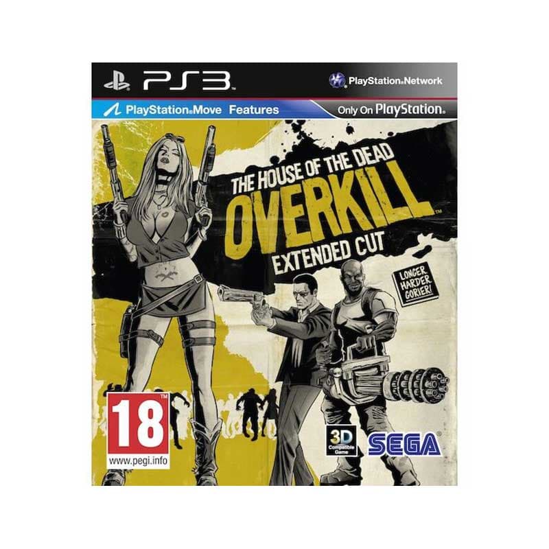 بازی The House of the Dead Overkill (Extended Cut) برای PS3 — تصویر ۳