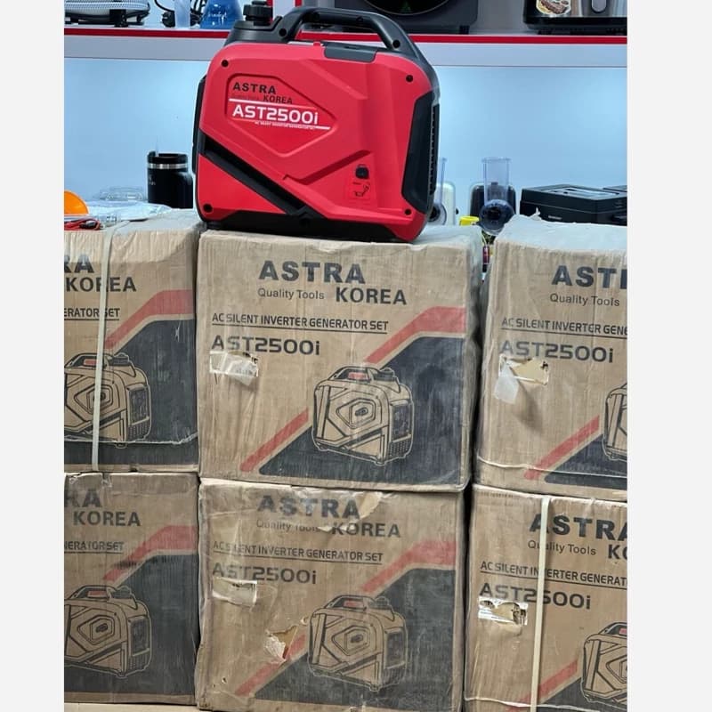 موتور برق سایلنت بنزینی 2200 وات / generator astra korea ast2500i — تصویر ۴