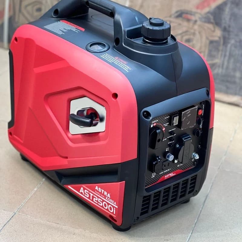 موتور برق سایلنت بنزینی 2200 وات / generator astra korea ast2500i — تصویر ۲