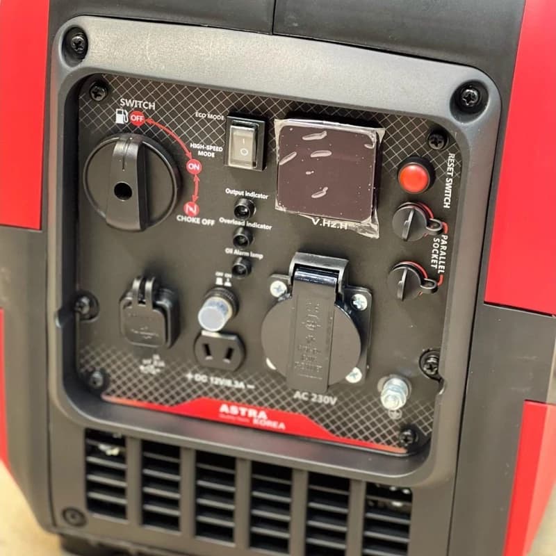 موتور برق سایلنت بنزینی 2200 وات / generator astra korea ast2500i — تصویر ۳