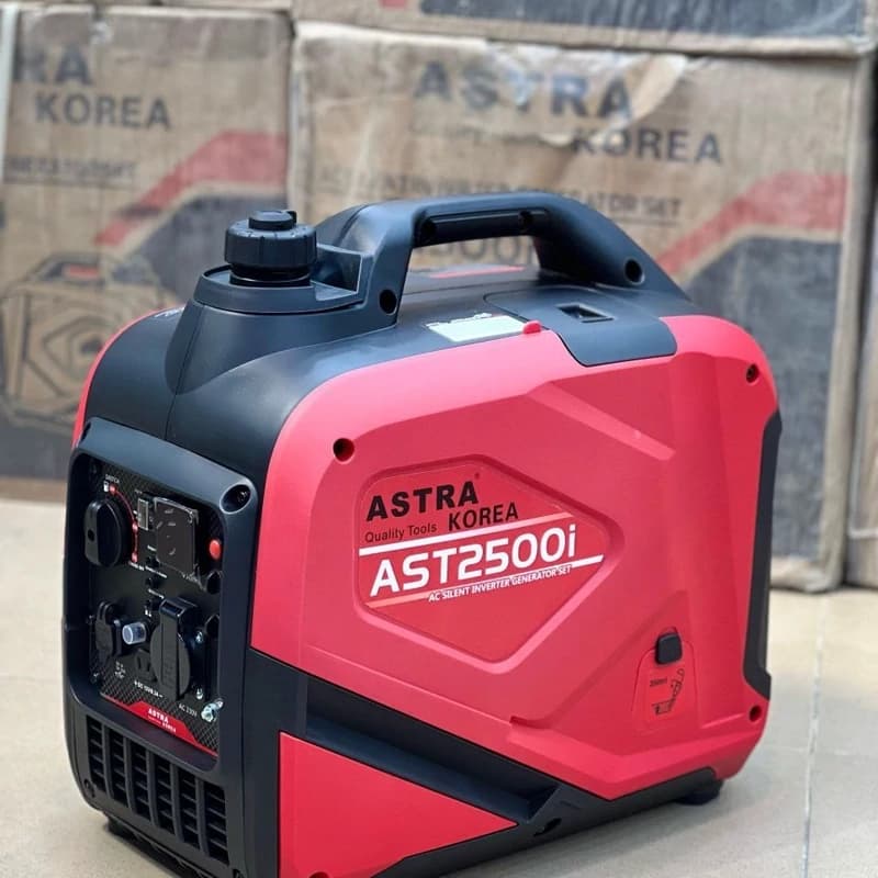 موتور برق سایلنت بنزینی 2200 وات / generator astra korea ast2500i