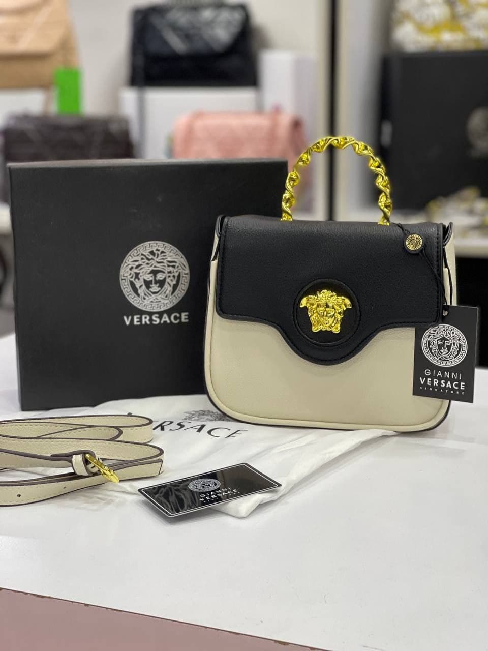 کیف وارداتی برند ورساچه VERSACE فول پک