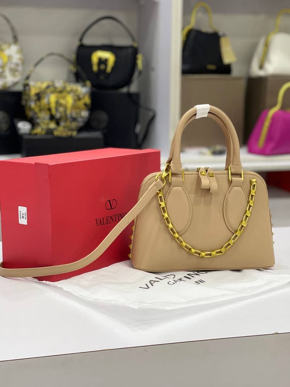 کیف وارداتی برند ولنتینو VALENTINO فول پک