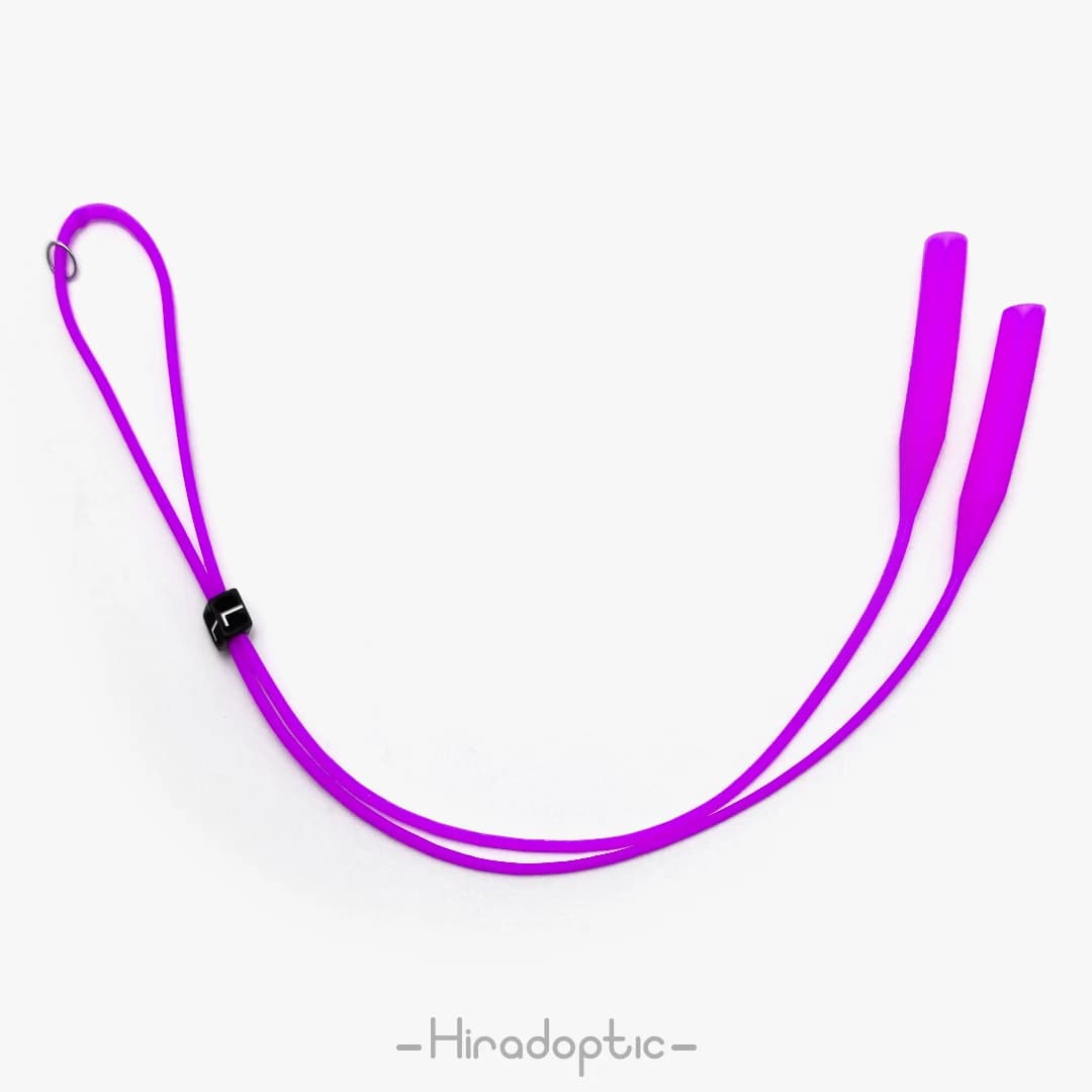 بند عینک حرفی بنفش<br><span>Glasses Strap AGS-62</span> — تصویر ۴