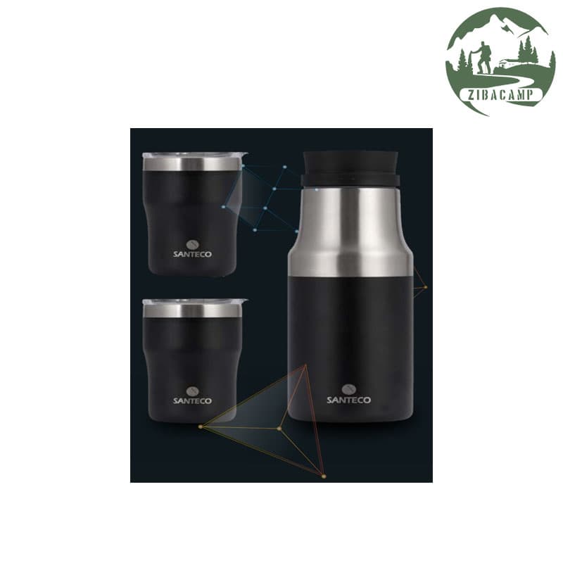ست فلاسک و لیوان سانتکو santeco molle set — تصویر ۲