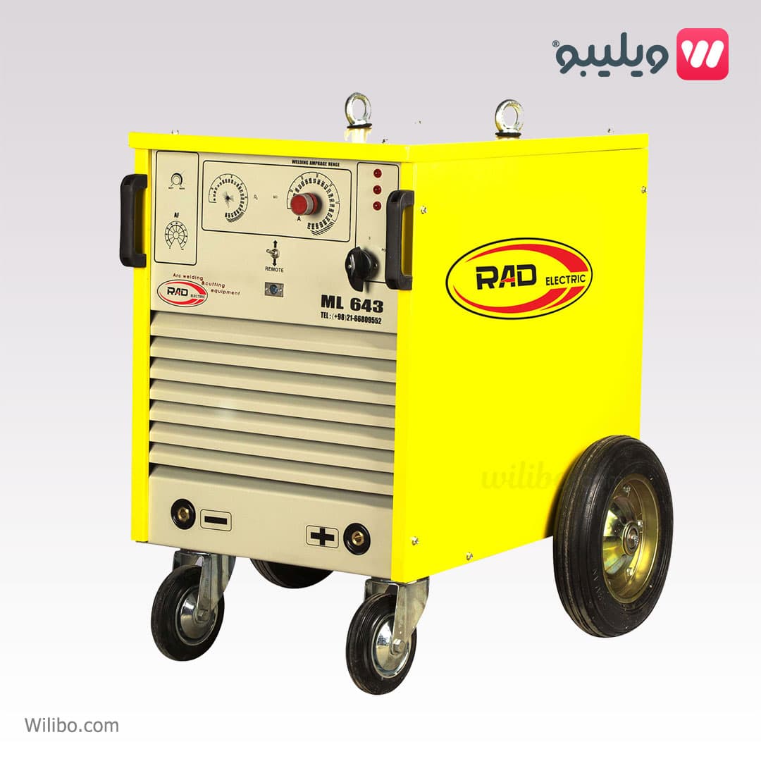 دستگاه جوش رکتیفایر 600 آمپر سه فاز ترانسی راد الکتریک مدل ML-643