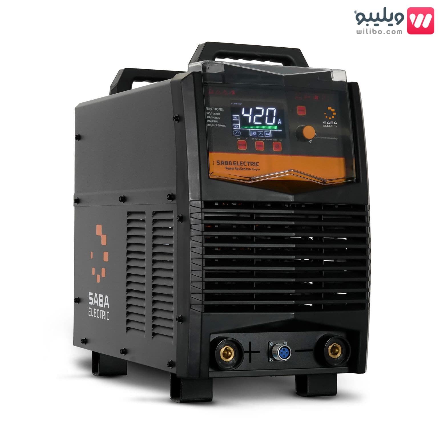 دستگاه جوش 400 آمپر صبا الکتریک مدل POWER- REC SERIES 420 — تصویر ۳