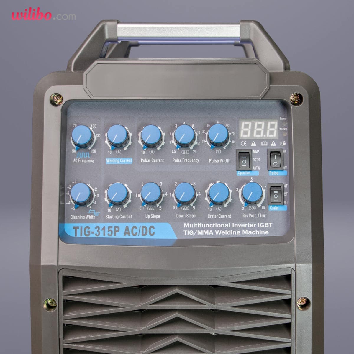 دستگاه جوش آرگون 315 آمپر هوولد مدل TIG-315P AC/DC (آنالوگ) — تصویر ۳