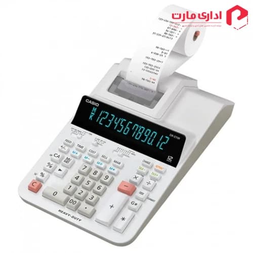 ماشین حساب با چاپگر کاسیو مدل DR-270R — تصویر ۲