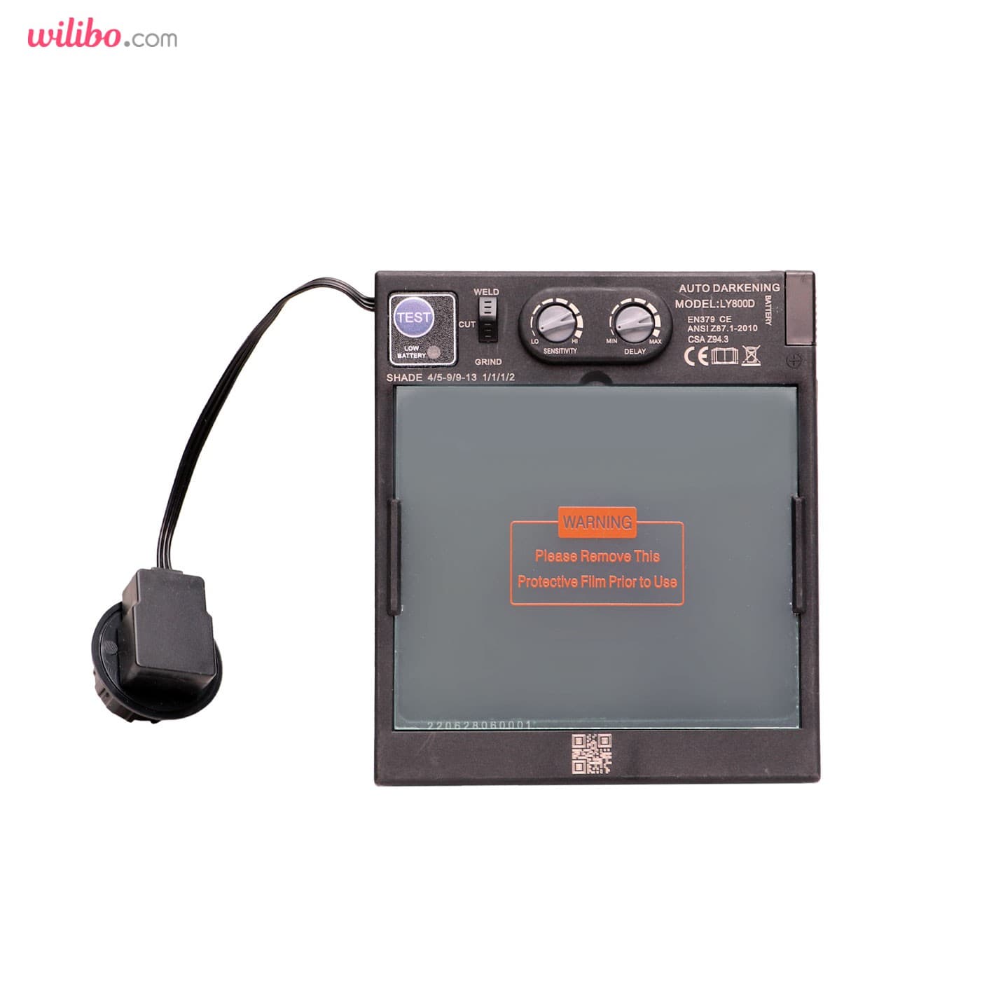 کلاه ماسک اتوماتیک جوشکاری هوولد مدل LY800D — تصویر ۴