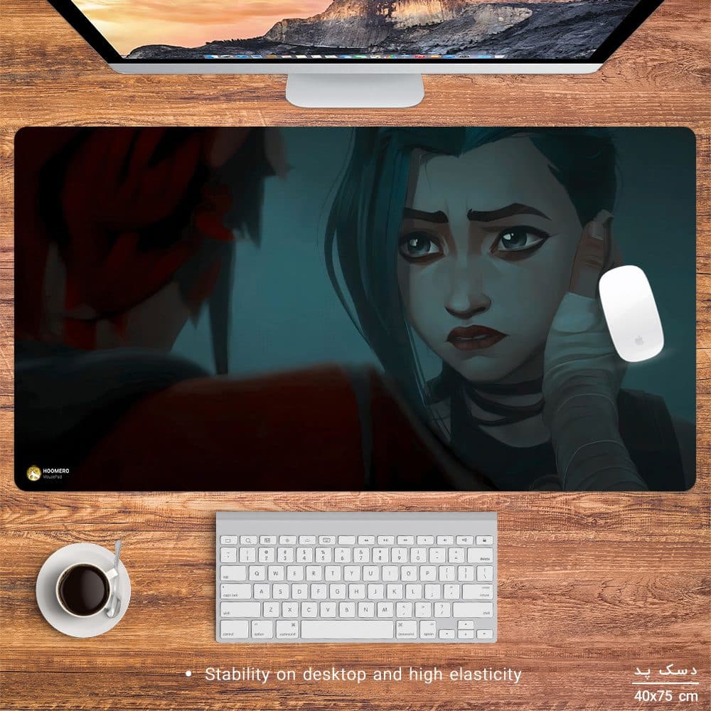 دسک پد هومرو طرح آرکین Arcane مدل MX2927 سایز 40×75 سانتیمتر — تصویر ۳