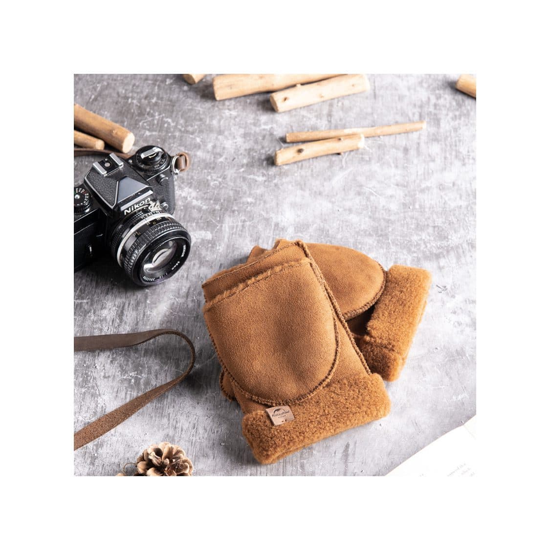 دستکش پشمی Naturehike NH19FS011 — تصویر ۳